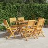 Folding Garden Chairs 6 Pcs 47X62X90 Cm Solid Wood Teak