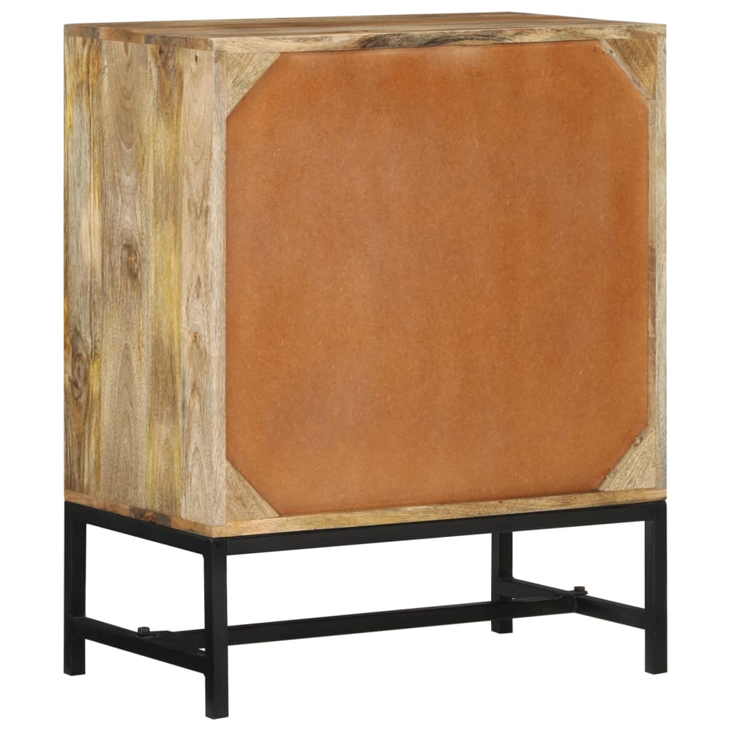 Sideboard 60X35X75 Cm Solid Wood Mango