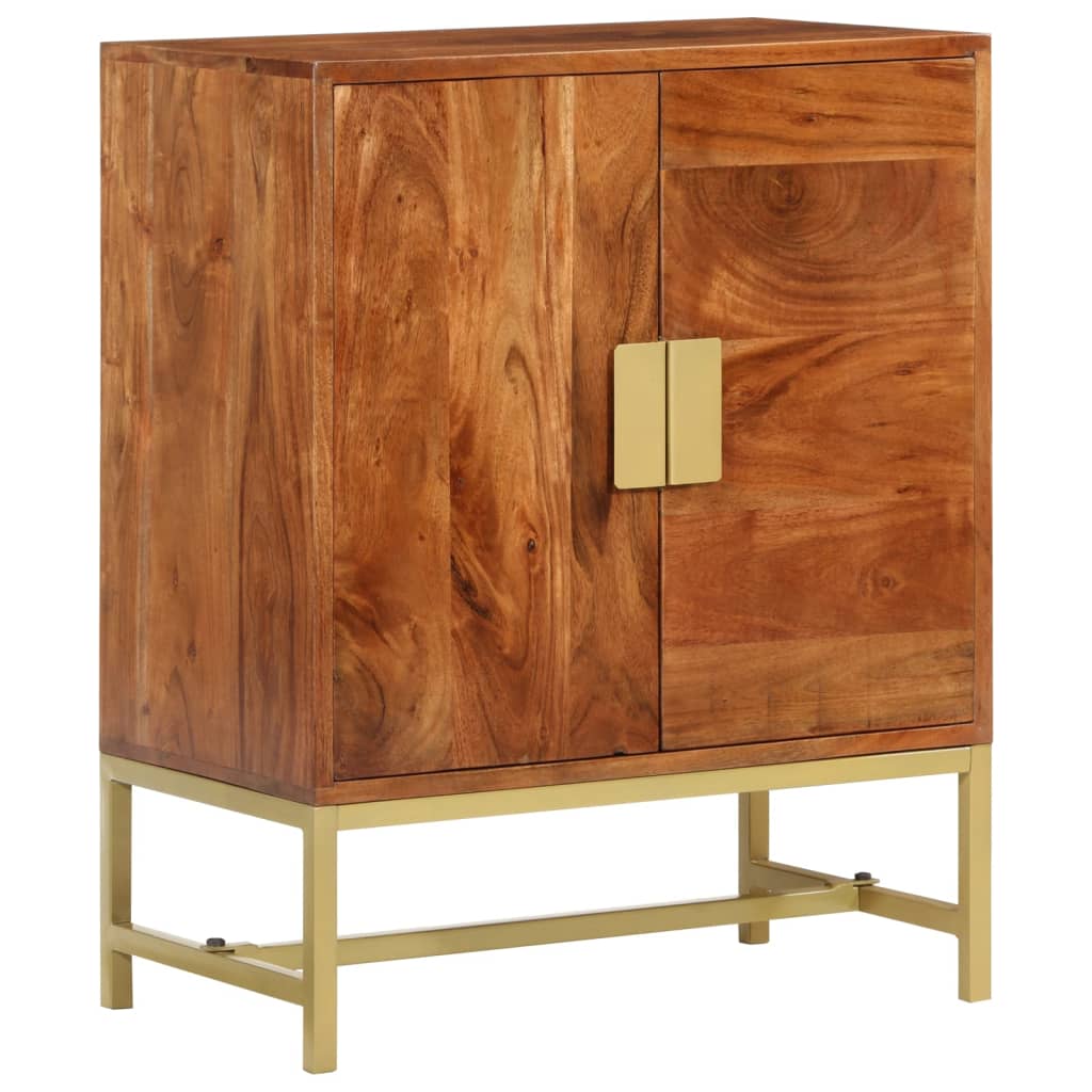 Sideboard 60X35X75 Cm Solid Wood Acacia