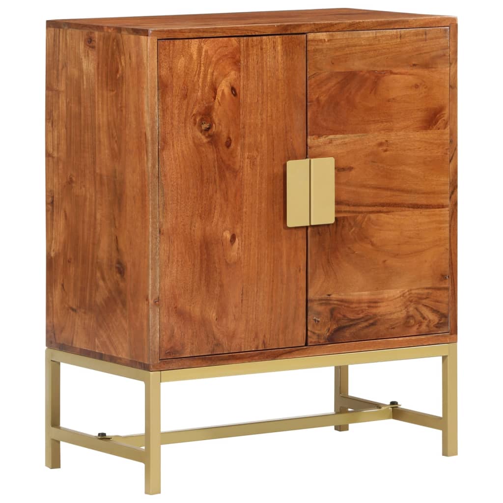 Sideboard 60X35X75 Cm Solid Wood Acacia