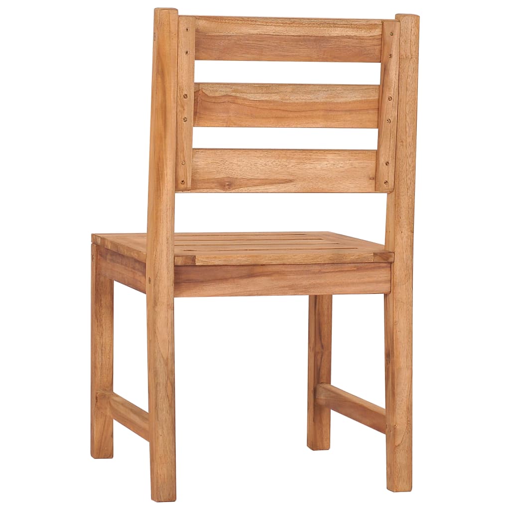 Garden Chairs 4 Pcs Solid Wood Teak