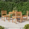 Garden Chairs 4 Pcs Solid Wood Teak