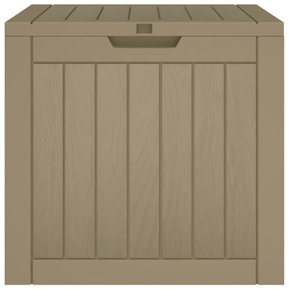 Garden Storage Box Grey 55.5X43X53 Cm Polypropylene